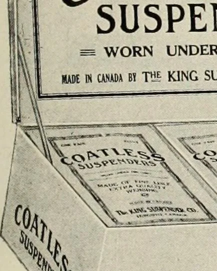 An illustration from Men's wear of Canada (January-December 1919), 1919, leaf 204