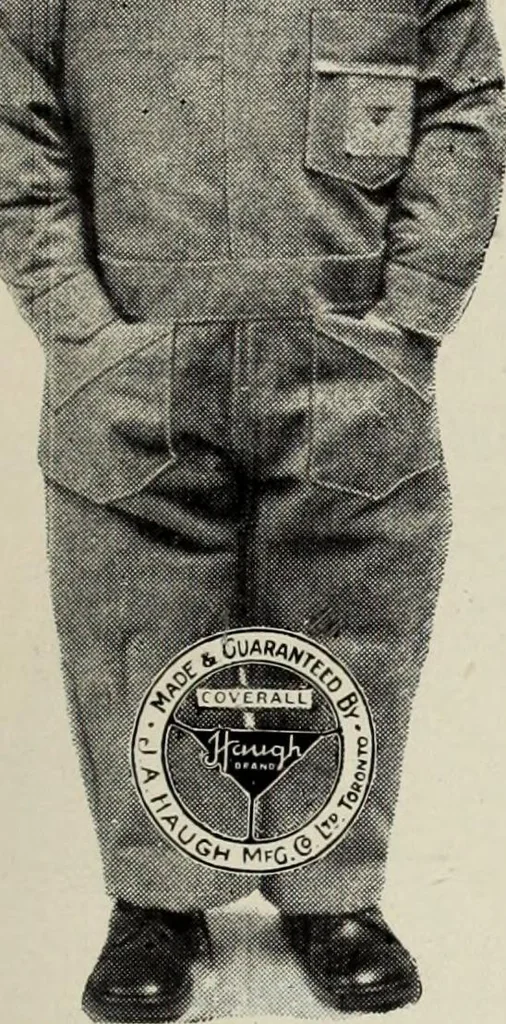 An illustration from Men's wear of Canada (January-December 1919), 1919, leaf 206