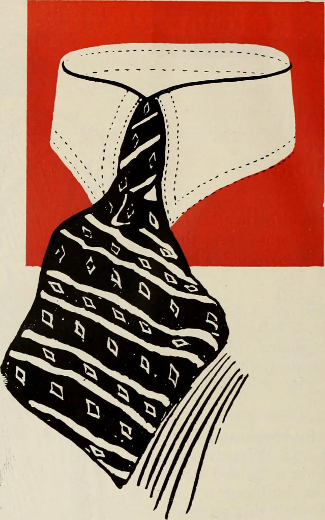An illustration from Men's wear of Canada (January-December 1919), 1919, leaf 217