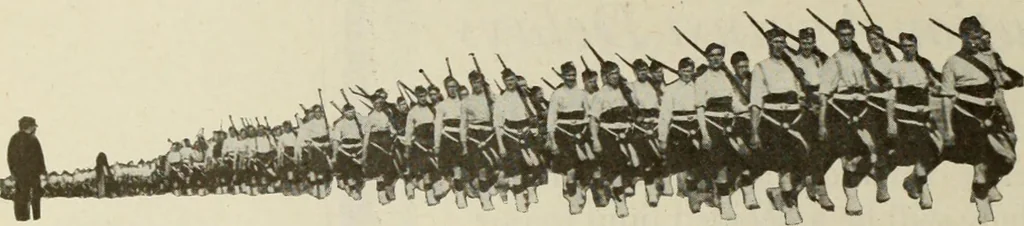 An illustration from Men's wear of Canada (January-December 1919), 1919, leaf 23