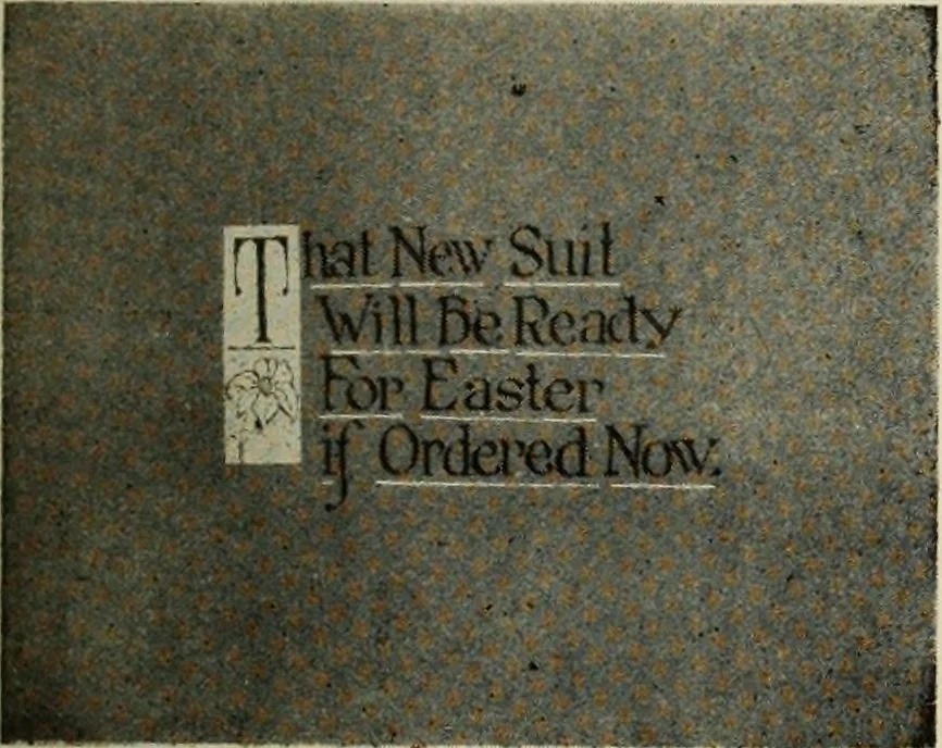 An illustration from Men's wear of Canada (January-December 1919), 1919, leaf 244