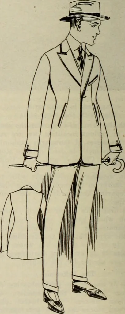 An illustration from Men's wear of Canada (January-December 1919), 1919, leaf 245