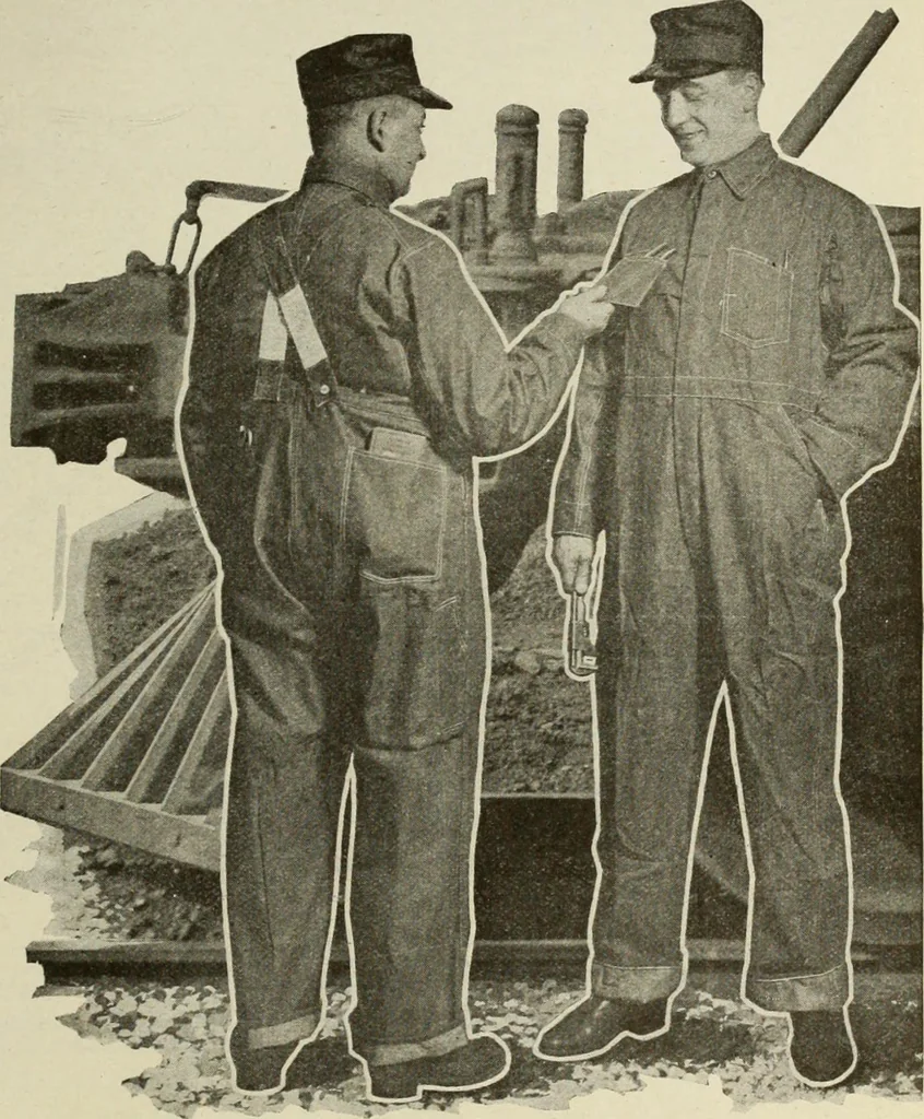 An illustration from Men's wear of Canada (January-December 1919), 1919, leaf 252