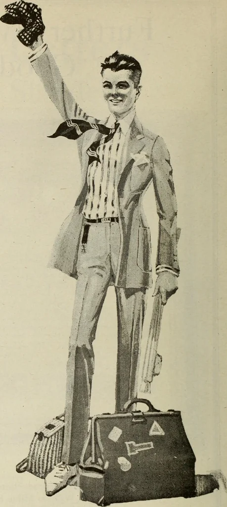 An illustration from Men's wear of Canada (January-December 1919), 1919, leaf 255