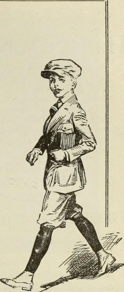 An illustration from Men's wear of Canada (January-December 1919), 1919, leaf 258