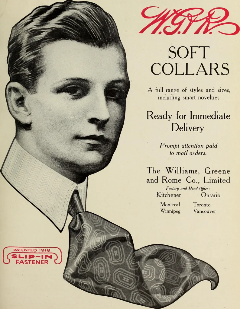 An illustration from Men's wear of Canada (January-December 1919), 1919, leaf 266