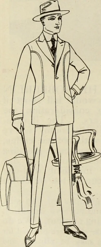 An illustration from Men's wear of Canada (January-December 1919), 1919, leaf 273