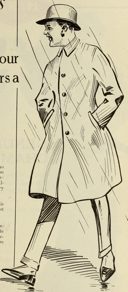 An illustration from Men's wear of Canada (January-December 1919), 1919, leaf 274