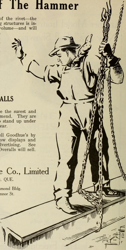An illustration from Men's wear of Canada (January-December 1919), 1919, leaf 277