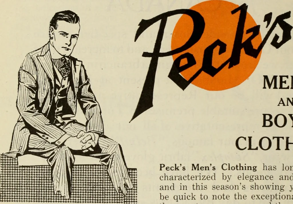 An illustration from Men's wear of Canada (January-December 1919), 1919, leaf 279