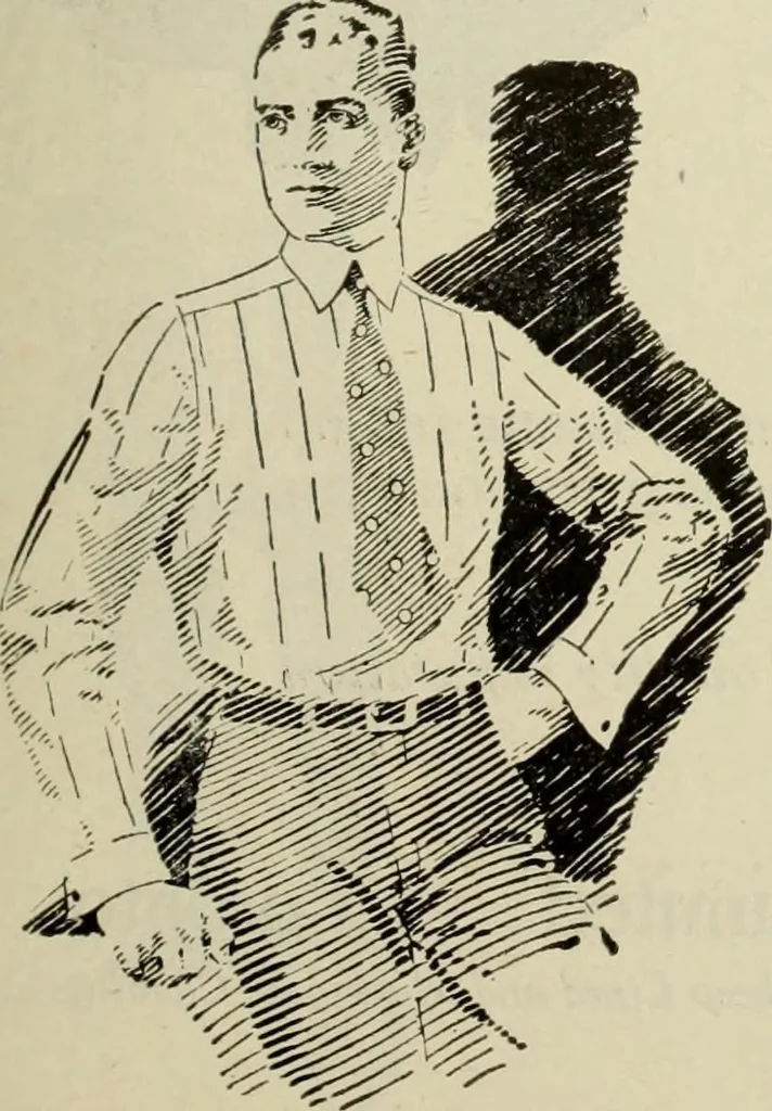 An illustration from Men's wear of Canada (January-December 1919), 1919, leaf 280