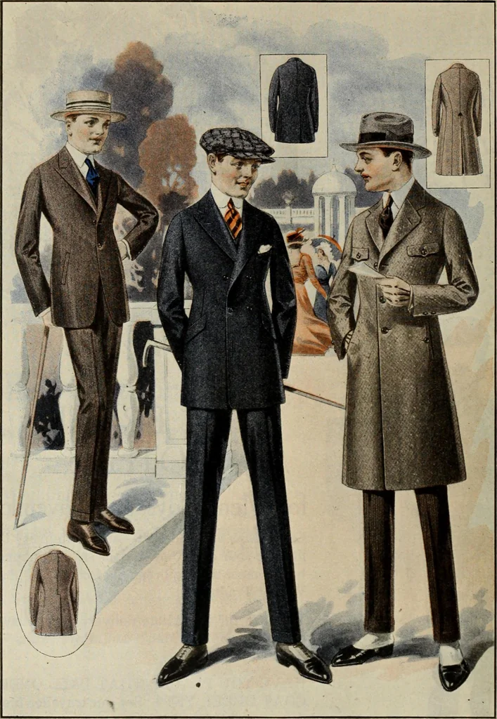 An illustration from Men's wear of Canada (January-December 1919), 1919, leaf 283