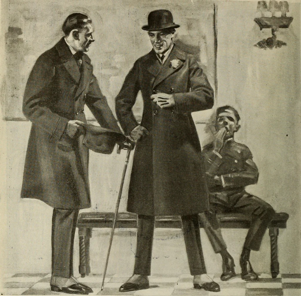An illustration from Men's wear of Canada (January-December 1919), 1919, leaf 299