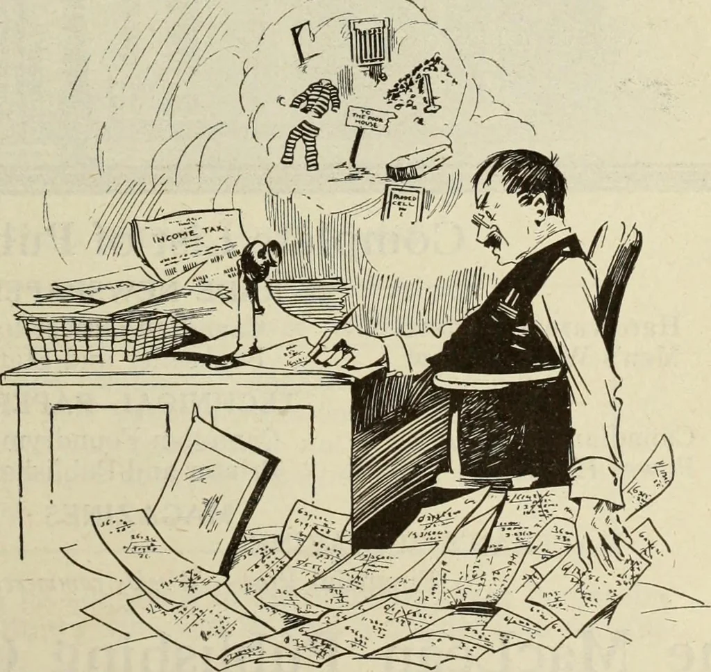 An illustration from Men's wear of Canada (January-December 1919), 1919, leaf 326