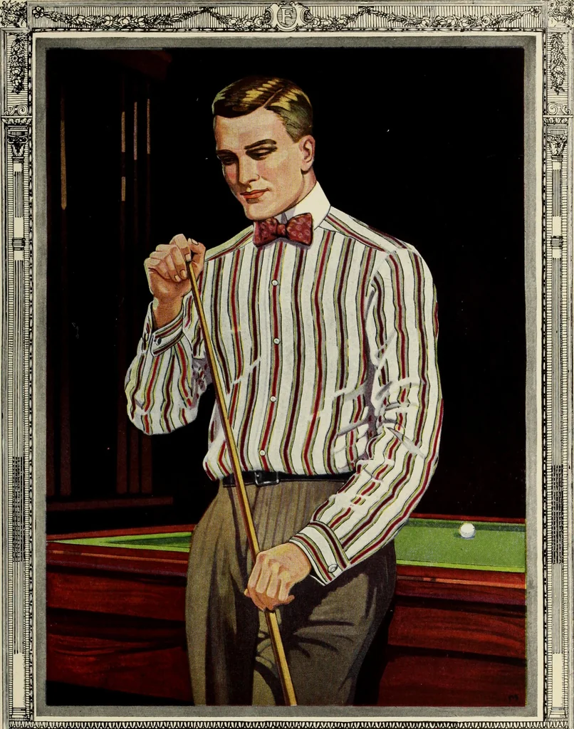 An illustration from Men's wear of Canada (January-December 1919), 1919, leaf 332