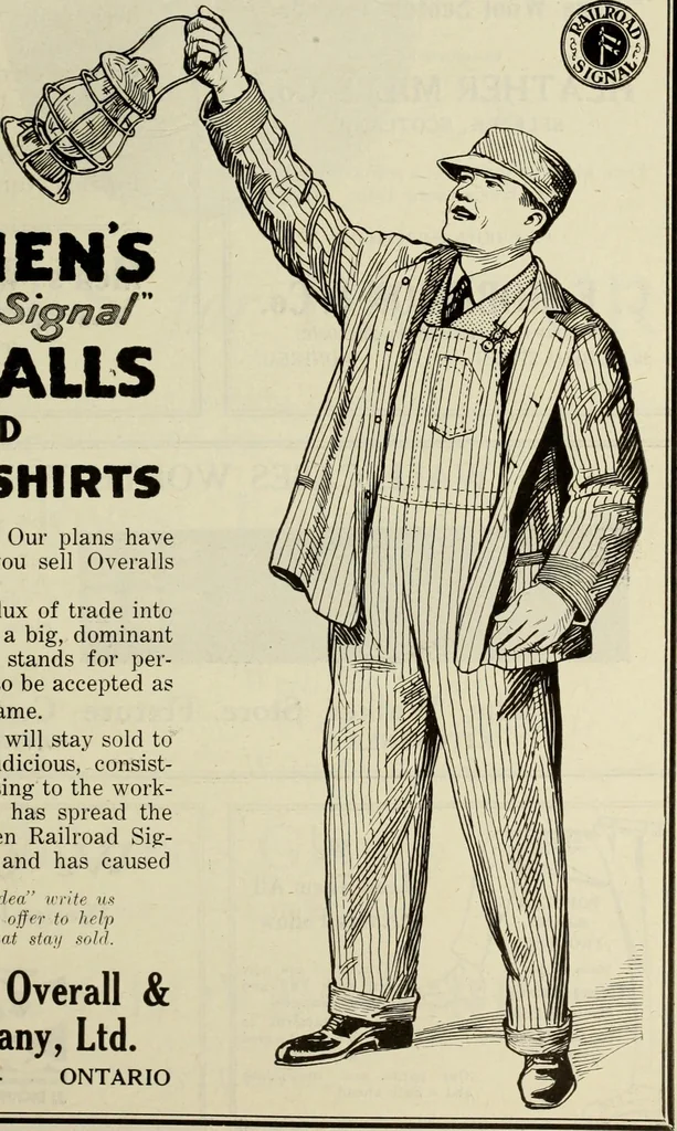 An illustration from Men's wear of Canada (January-December 1919), 1919, leaf 354