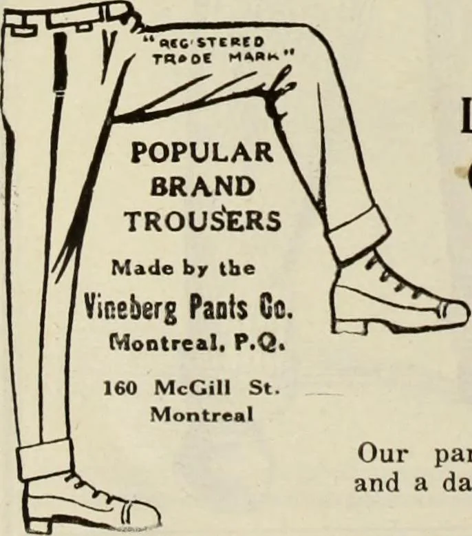An illustration from Men's wear of Canada (January-December 1919), 1919, leaf 355