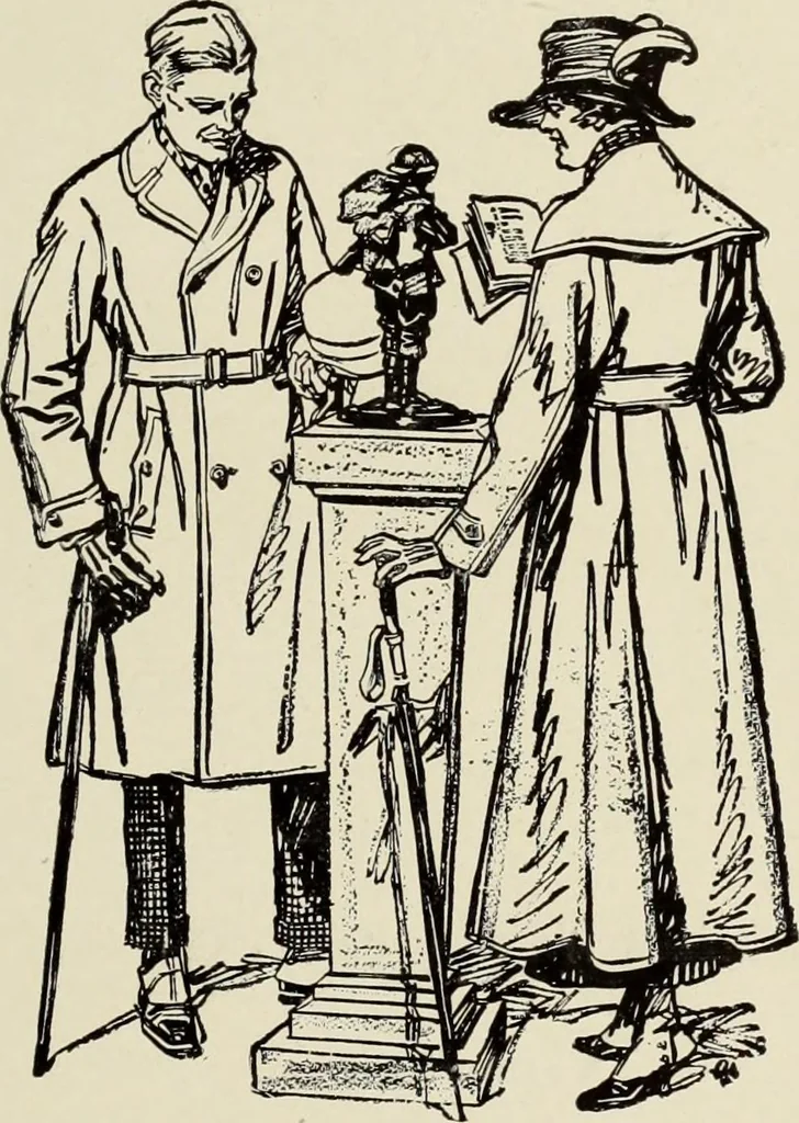 An illustration from Men's wear of Canada (January-December 1919), 1919, leaf 366