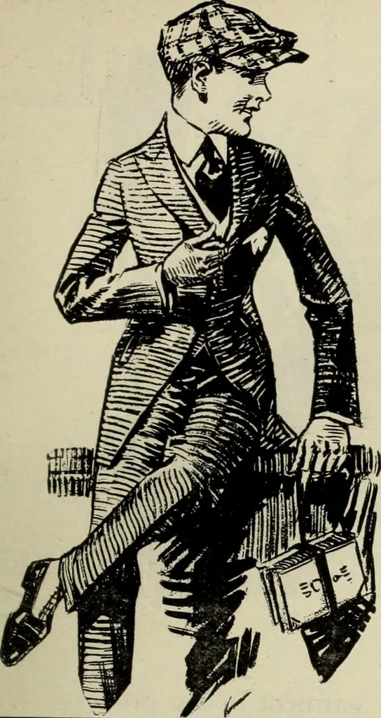 An illustration from Men's wear of Canada (January-December 1919), 1919, leaf 376