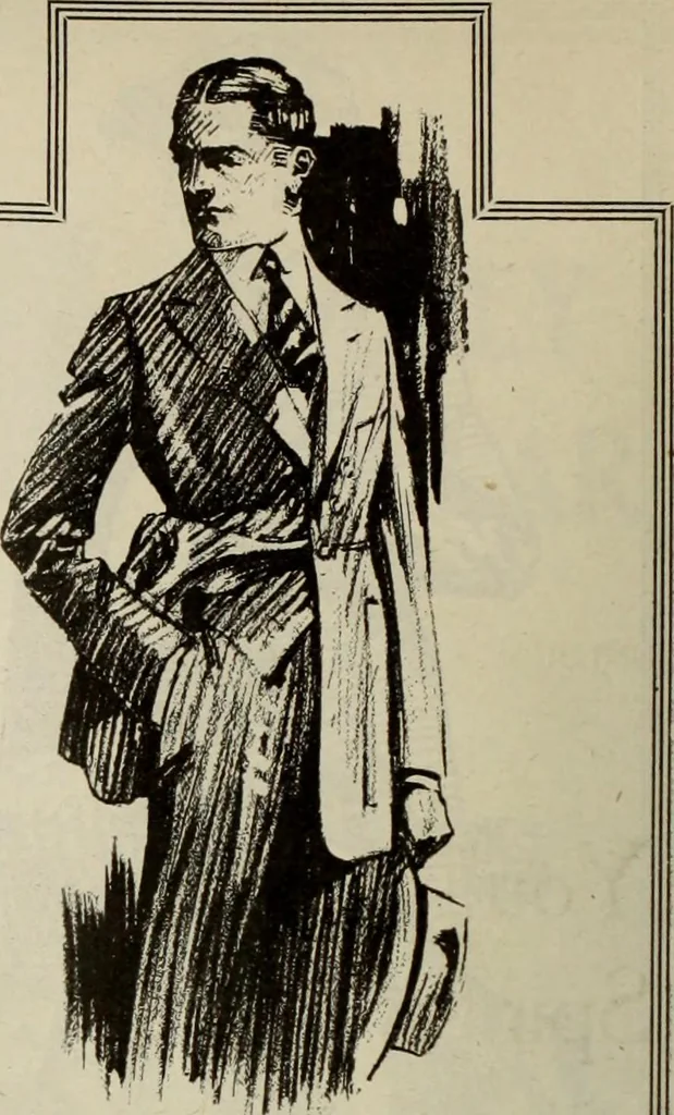 An illustration from Men's wear of Canada (January-December 1919), 1919, leaf 377