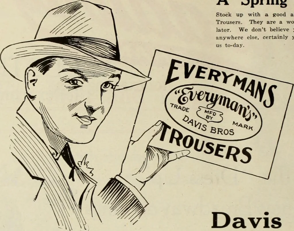 An illustration from Men's wear of Canada (January-December 1919), 1919, leaf 379
