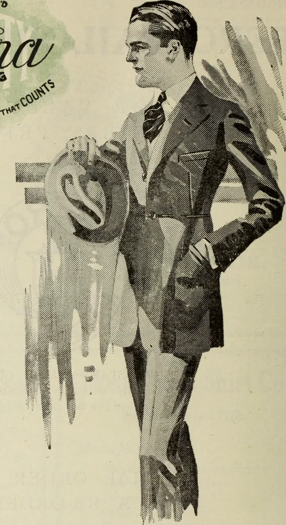 An illustration from Men's wear of Canada (January-December 1919), 1919, leaf 381