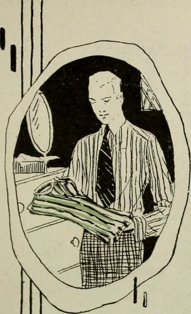 An illustration from Men's wear of Canada (January-December 1919), 1919, leaf 382