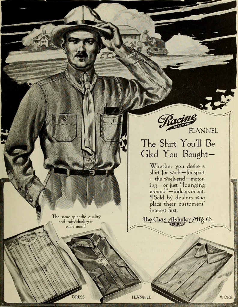 An illustration from Men's wear of Canada (January-December 1919), 1919, leaf 384