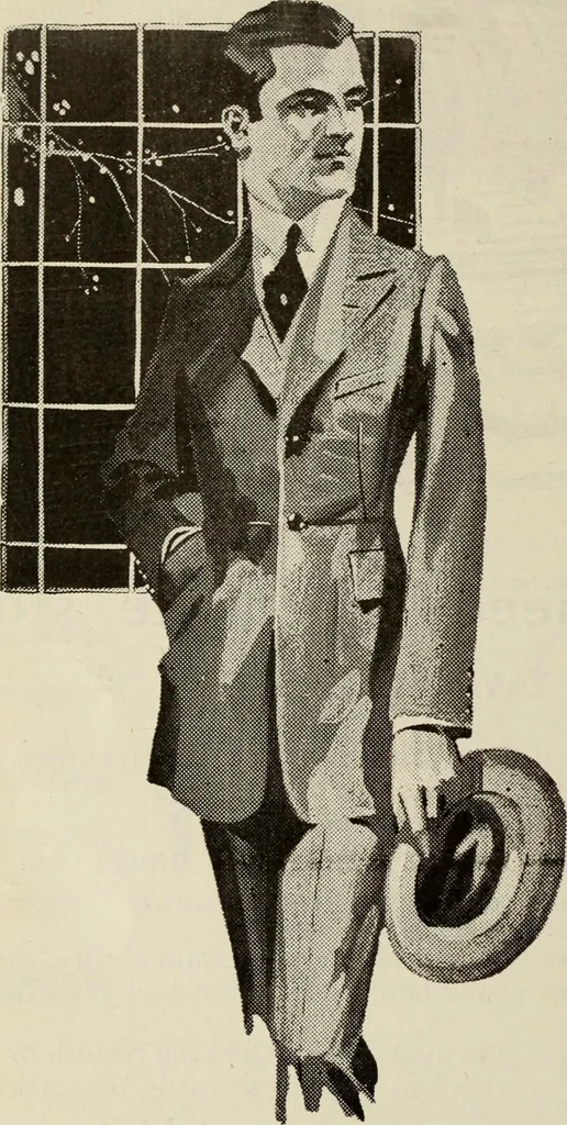 An illustration from Men's wear of Canada (January-December 1919), 1919, leaf 393