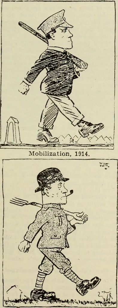 An illustration from Men's wear of Canada (January-December 1919), 1919, leaf 414