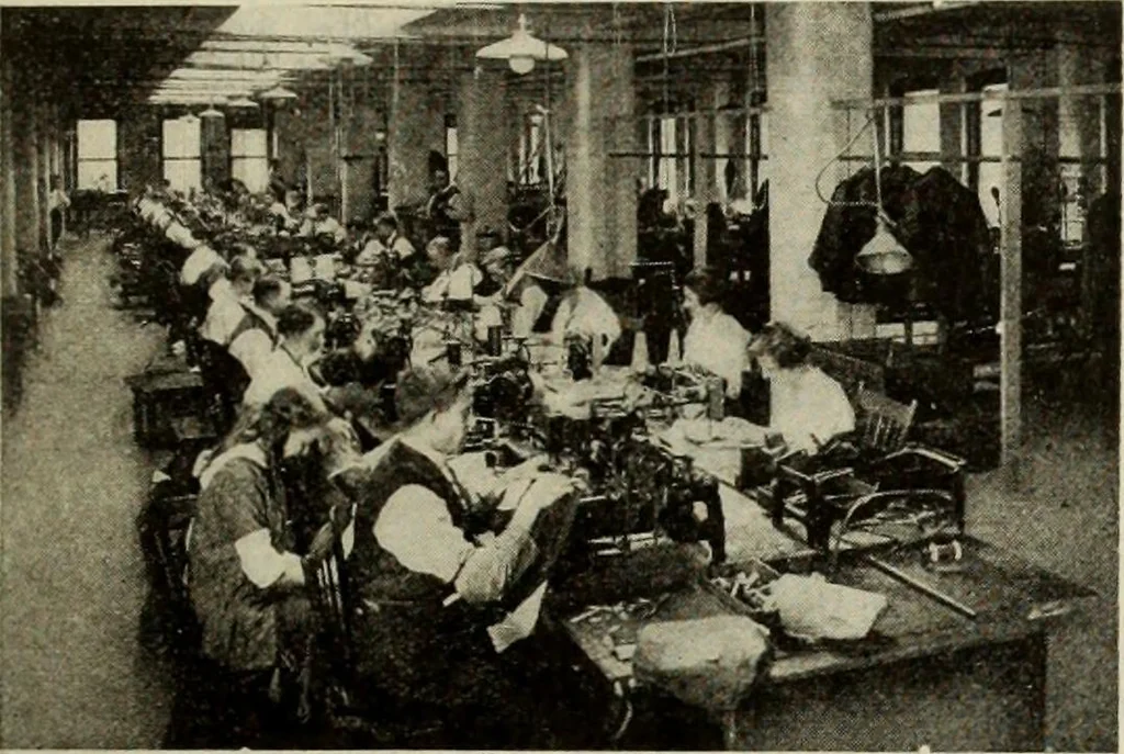 An illustration from Men's wear of Canada (January-December 1919), 1919, leaf 416