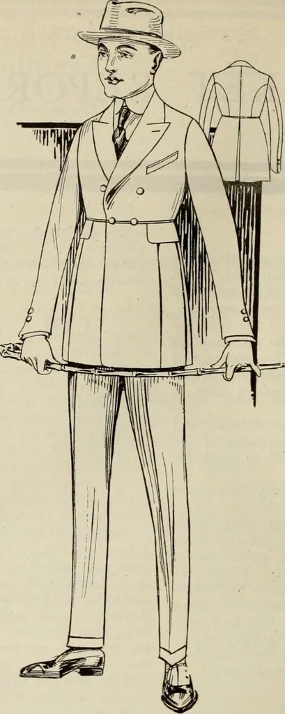 An illustration from Men's wear of Canada (January-December 1919), 1919, leaf 425