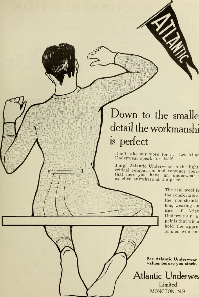 An illustration from Men's wear of Canada (January-December 1919), 1919, leaf 436