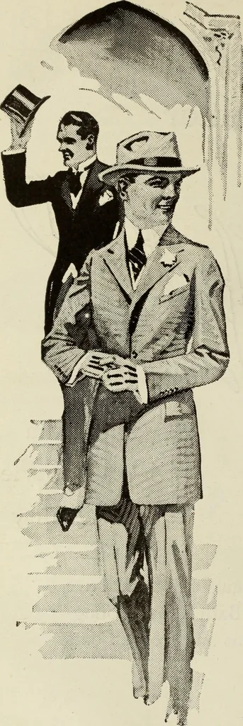 An illustration from Men's wear of Canada (January-December 1919), 1919, leaf 439