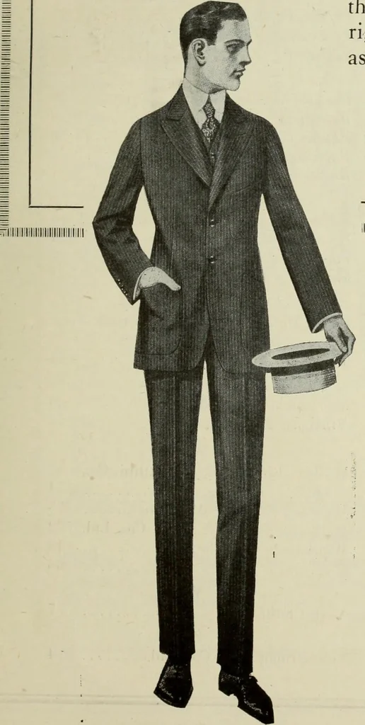 An illustration from Men's wear of Canada (January-December 1919), 1919, leaf 448