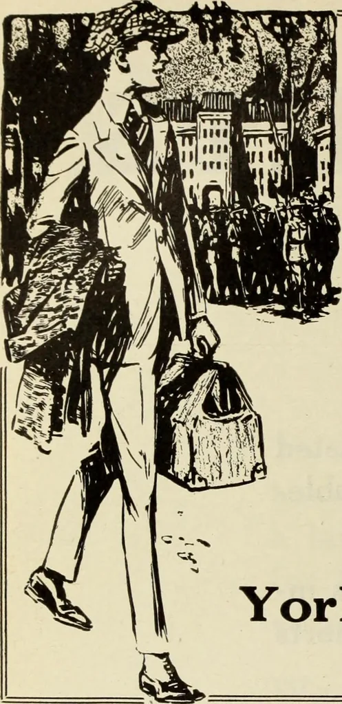 An illustration from Men's wear of Canada (January-December 1919), 1919, leaf 457