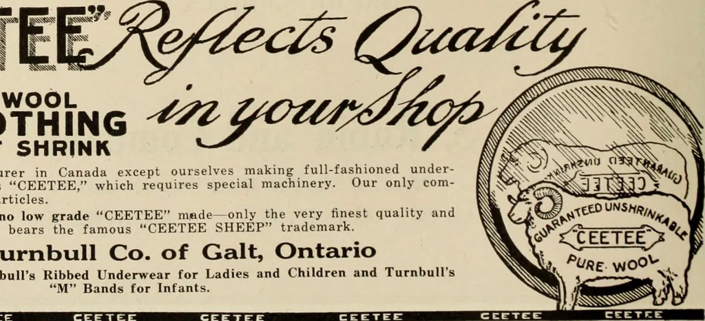 An illustration from Men's wear of Canada (January-December 1919), 1919, leaf 467