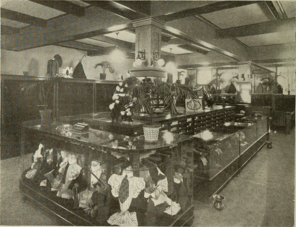 An illustration from Men's wear of Canada (January-December 1919), 1919, leaf 47