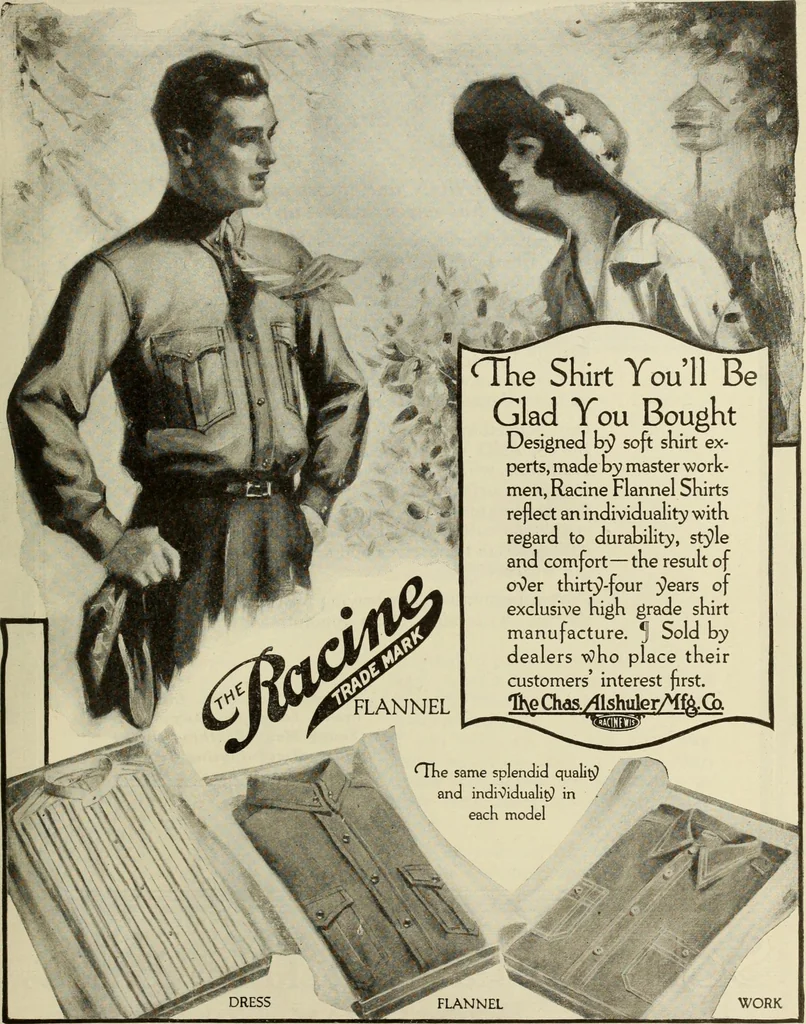 An illustration from Men's wear of Canada (January-December 1919), 1919, leaf 476