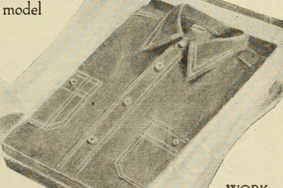 An illustration from Men's wear of Canada (January-December 1919), 1919, leaf 476