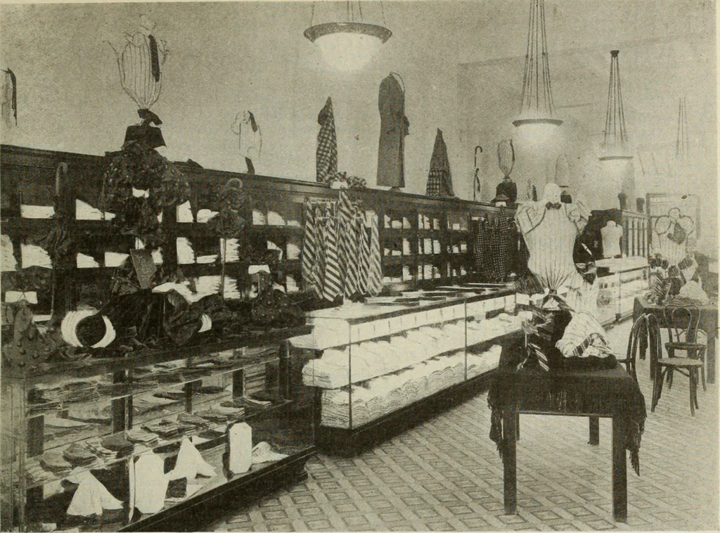 An illustration from Men's wear of Canada (January-December 1919), 1919, leaf 48