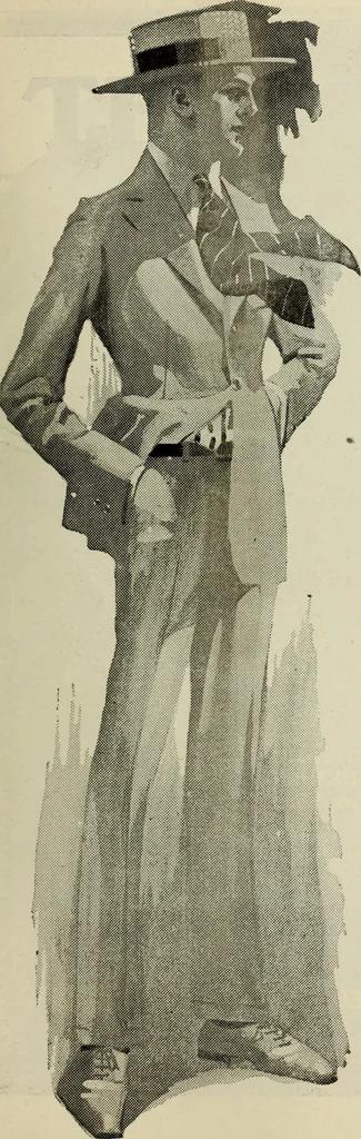 An illustration from Men's wear of Canada (January-December 1919), 1919, leaf 526