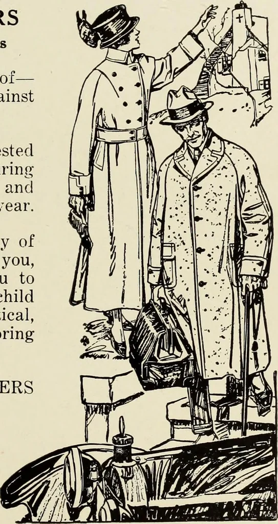 An illustration from Men's wear of Canada (January-December 1919), 1919, leaf 534