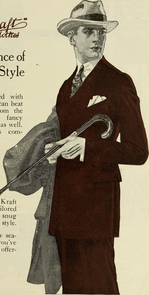 An illustration from Men's wear of Canada (January-December 1919), 1919, leaf 542