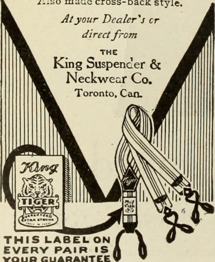 An illustration from Men's wear of Canada (January-December 1919), 1919, leaf 543