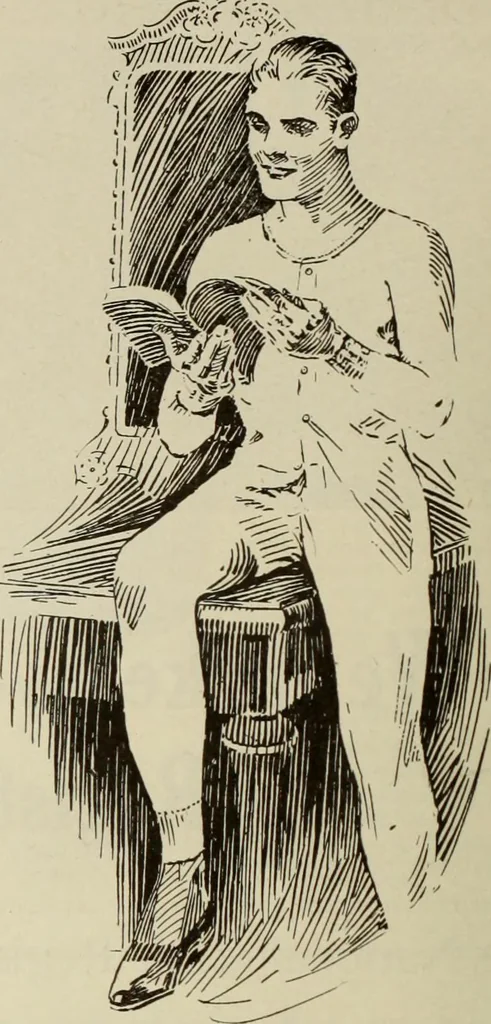 An illustration from Men's wear of Canada (January-December 1919), 1919, leaf 549