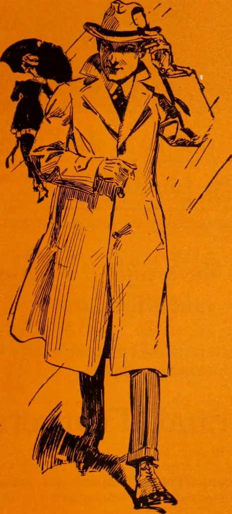 An illustration from Men's wear of Canada (January-December 1919), 1919, leaf 558