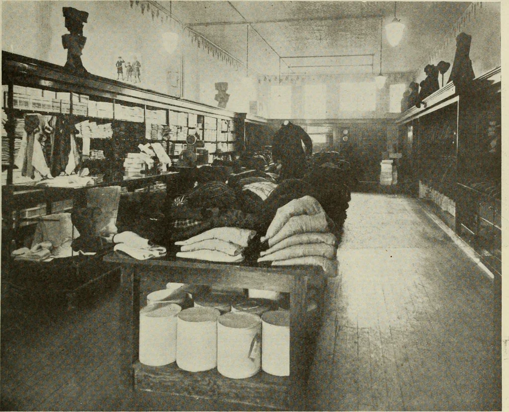 An illustration from Men's wear of Canada (January-December 1919), 1919, leaf 58