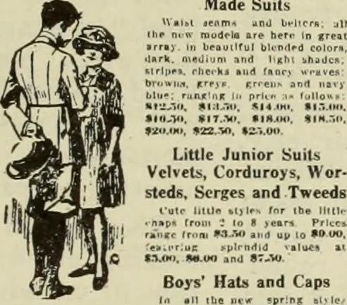 An illustration from Men's wear of Canada (January-December 1919), 1919, leaf 584