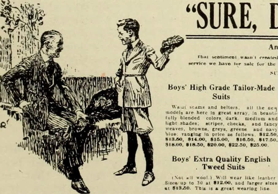 An illustration from Men's wear of Canada (January-December 1919), 1919, leaf 590